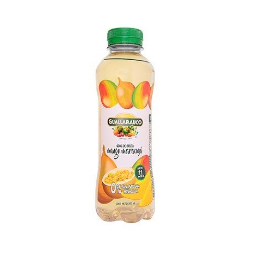 Agua de Fruta mango maracuya Guallarauco 500 ml